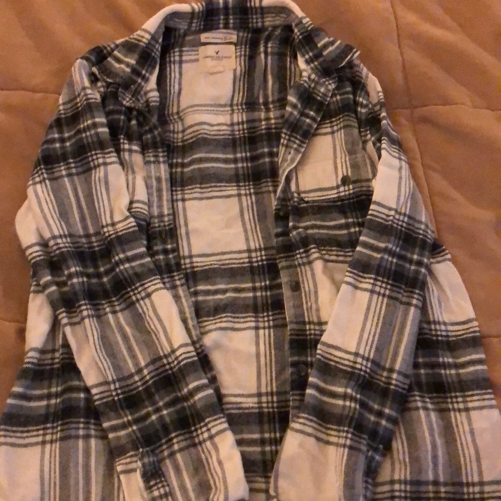 Long sleeve flannel shirt